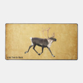 Bull Caribbean auf altPapier Schreibtischunterlage (Vorderseite)