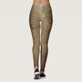 Bull Caribbean auf Rentierfur Leggings (Rückseite)