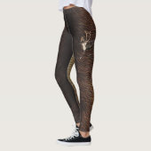 Bull Caribbean auf Rentierfur Leggings (Links)