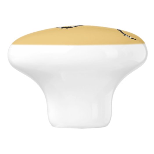 Bull Caribbean Keramikknauf (Seitenansicht)