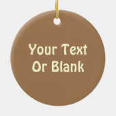 Bull Caribbean - Sepia Keramikornament (Hinten)