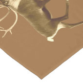 Bull Caribbean - Sepia Kurzer Tischläufer (Ecke)