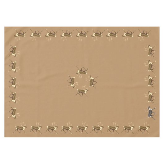 Bull Caribbean - Sepia Tischdecke (Vorderseite (Horizontal))