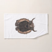 Bull Cattle Bull Handtuch (Handtuch)