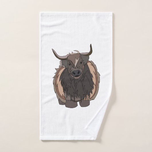 Bull Cattle Bull Handtuch (Handtuch)