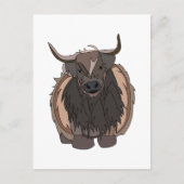 Bull Cattle Bull Postkarte (Vorderseite)