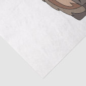 Bull Cattle Bull Seidenpapier (Detail)