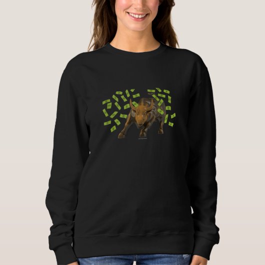 Bull Charging Sweatshirt (Vorderseite)