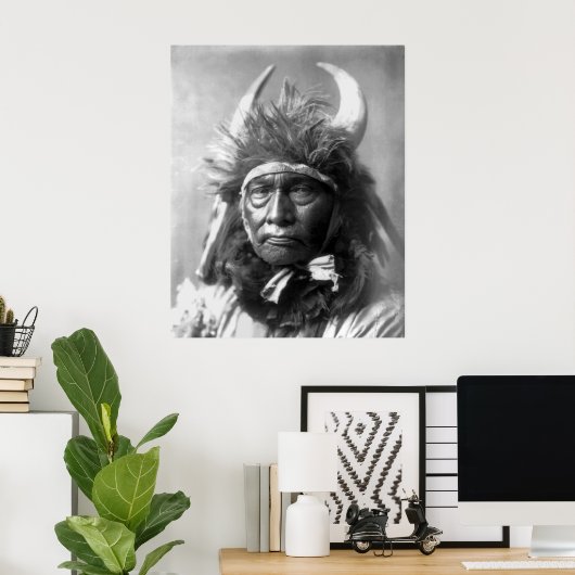 Bull Chief — Apsaroke: 1908 Poster (Heimbüro)