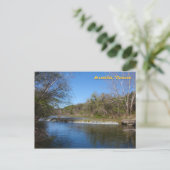 Bull Creek Postkarte (Stehend Vorderseite)