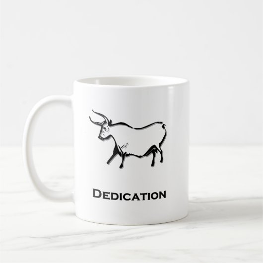 Bull Dedication Black Kaffeetasse (Links)