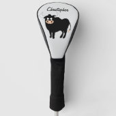 Bull Design Golf Headcover (Vorderseite)