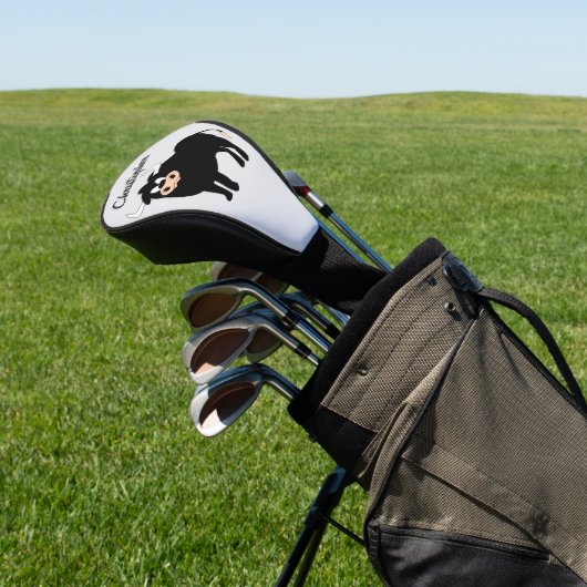 Bull Design Golf Headcover (In SItu)
