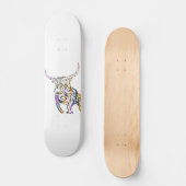 Bull Design Graphic Skateboard (Vorderseite)
