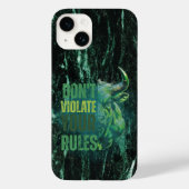 Bull design | Reminder | Motivation Case-Mate iPhone Hülle (Rückseite)