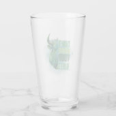 Bull design | Reminder | Motivation Glas (Rückseite)