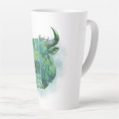 Bull design | Reminder | Motivation Milchtasse (Rechte Ecke)