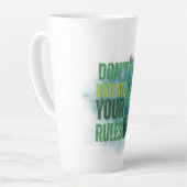 Bull design | Reminder | Motivation Milchtasse (Linke Ecke)