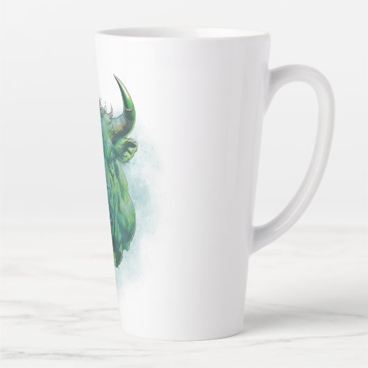 Bull design | Reminder | Motivation Milchtasse (Rechts)