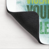 Bull design | Reminder | Motivation Mousepad (Ecke)