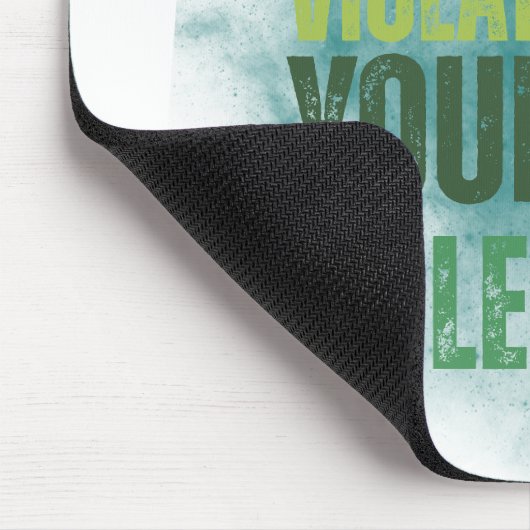 Bull design | Reminder | Motivation Mousepad (Ecke)