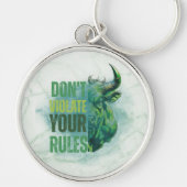 Bull design | Reminder | Motivation Schlüsselanhänger (Vorne)