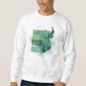 Bull design | Reminder | Motivation Sweatshirt (Vorderseite)