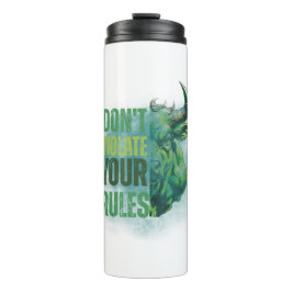 Bull design | Reminder | Motivation Thermosbecher