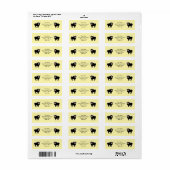 Bull Design Return Address (Vorne)