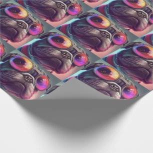 BULL DOG ART COOLER GEBURTSTAG GESCHENKPAPIER