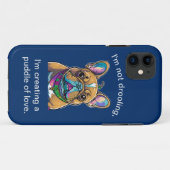 Bull Dog Case-Mate iPhone Case (Rückseite (Horizontal))