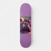 BULL DOG FUNNY SKATEBOARD (Vorne)
