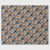 Bull Dog Geschenkpapier (Flach)