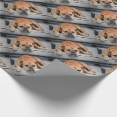 Bull Dog Geschenkpapier (Ecke)