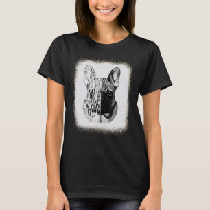 Bull Dog Liebe R Vater Mama Boy Girl Leopard Bl T-Shirt