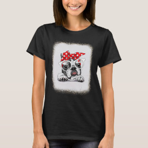 Bull Dog Liebe R Vater Mama Boy Girl Leopard Bl T-Shirt