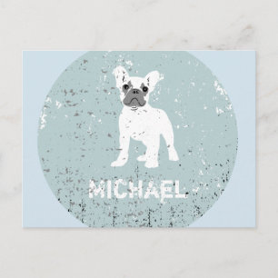 Bull Dog Postkarte