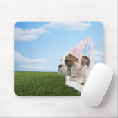 Bull Dog Welpenprinzessin Mousepad (Mit Mouse)