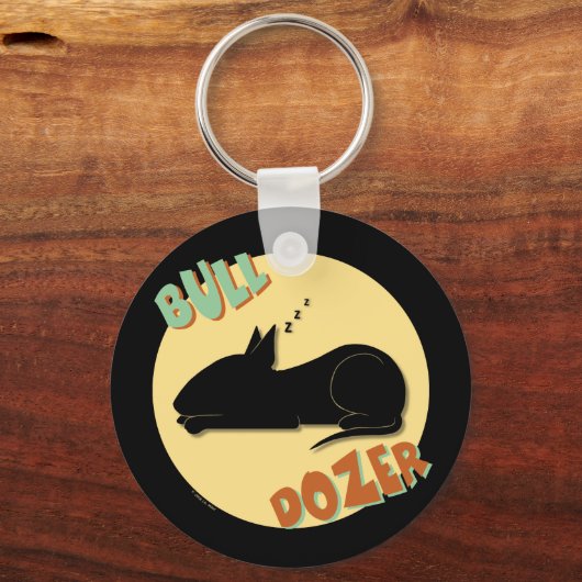 Bull Dozer Schlüsselanhänger (Vorderseite)