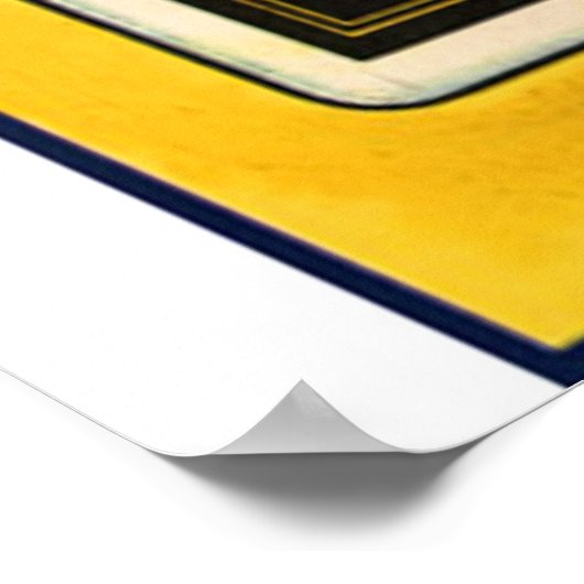 BULL DURHAM POSTER (Ecke)