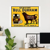 BULL DURHAM POSTER (Heimbüro)