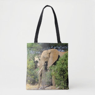 Bull Elephant - afrikanische Wildtiere Tasche
