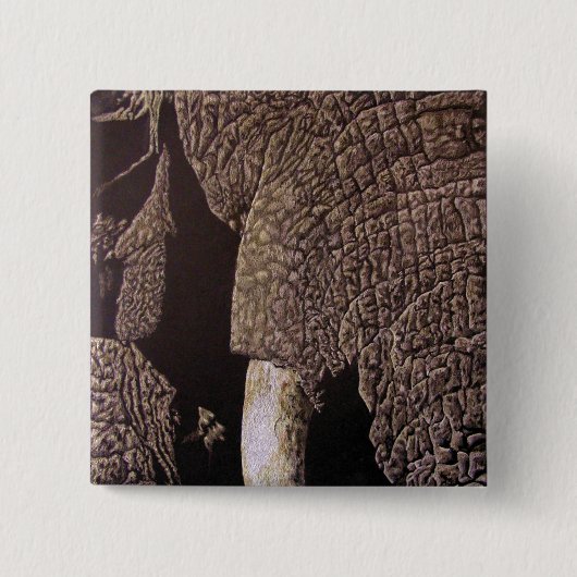 Bull Elephant Button (Vorderseite)