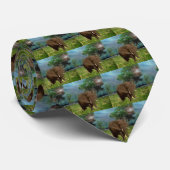 Bull Elephant, Neck Tie Krawatte (Gerollt)