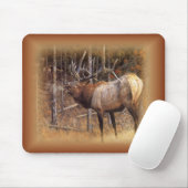 bull_elk2_mousepad mousepad (Mit Mouse)
