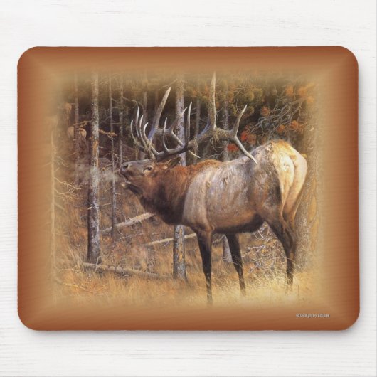 bull_elk2_mousepad mousepad (Vorne)