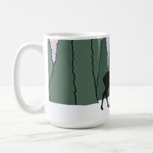 Bull Elk and Fish Tasse