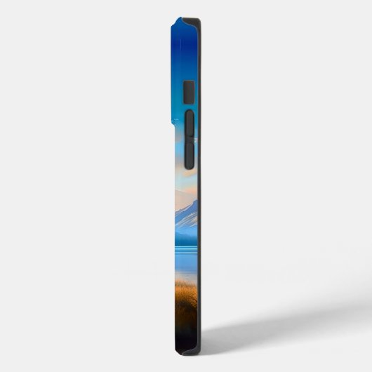 Bull Elk and Mountain Lake Case-Mate iPhone Hülle (Rückseite / Links)