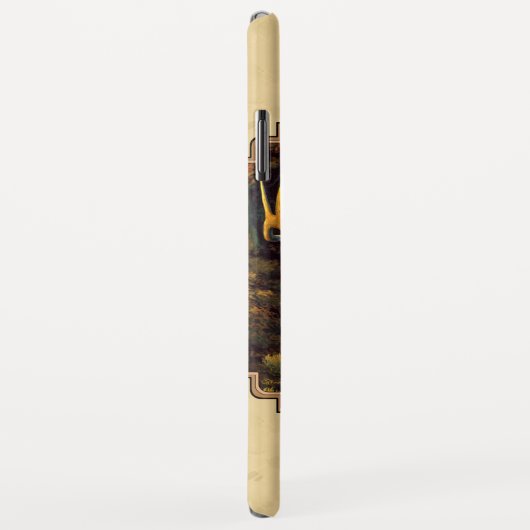 Bull Elk Autumn Yellow Case-Mate iPhone Hülle (Hinten/Rechts)