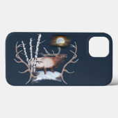 Bull Elk Bugling Case-Mate iPhone Hülle (Rückseite (Horizontal))